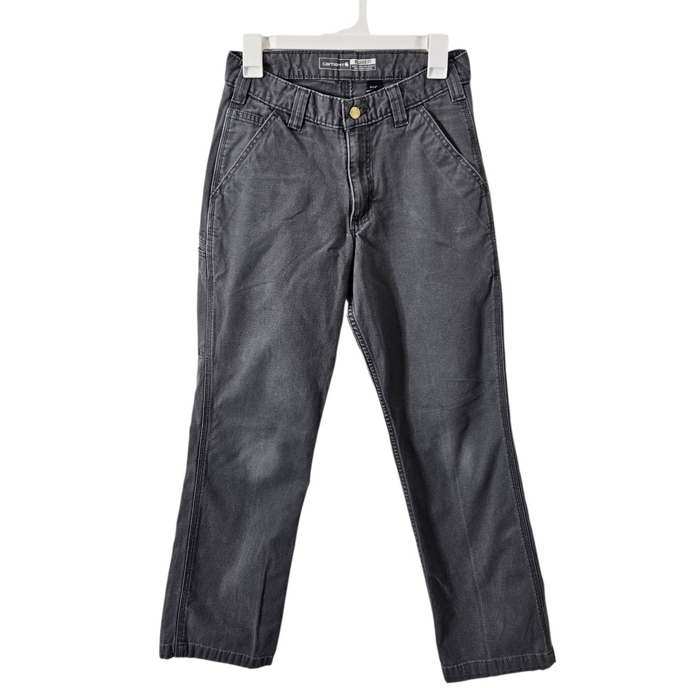 Carhartt  Relaxed Straight Rigby Rugged Flex PantGray Carpenter Work Grunge 31